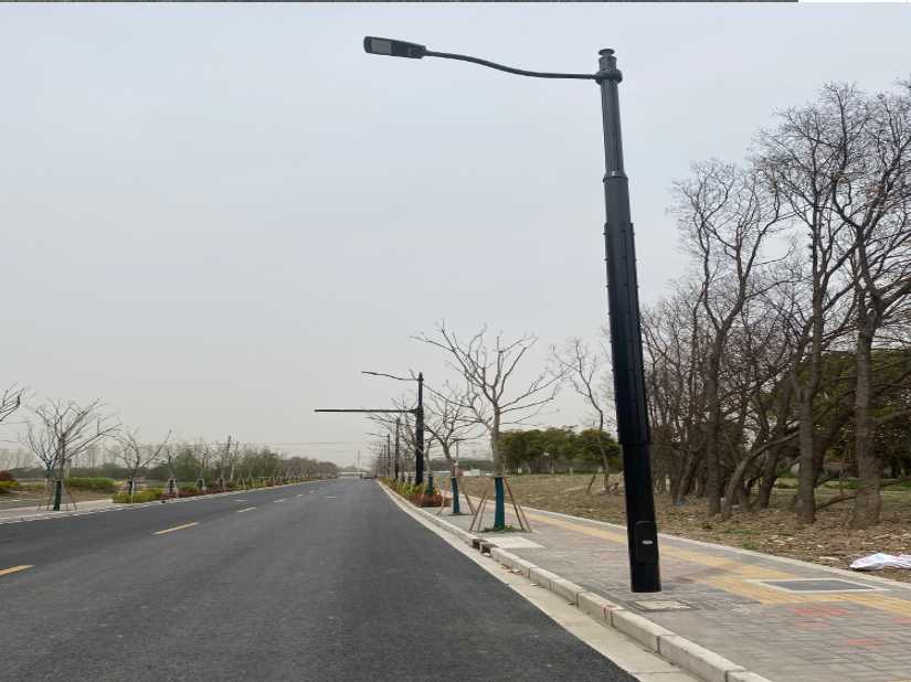聊城市上海综合杆 太阳能路灯工程